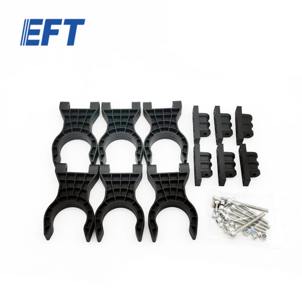 10.05.02.0031 EFT Drone Frame Body Drone Arm Clamp Parts Packet 35m/6pcs For Agriculture UAV Frame E616P 35mm Repair Parts