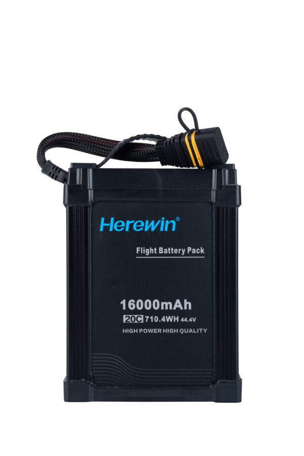 Herewin 12S 44.4V 16000mAh Smart-5P LiPo Battery Pack for Drones Battery