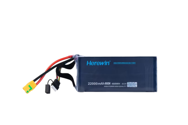 Herewin 6S 22.2V 22000mAh 25C Lipo Battery for Agriculture Drones