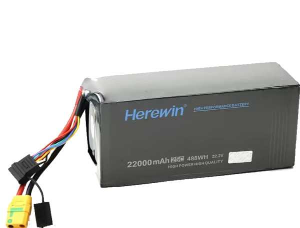 Herewin 6S 22.2V 22000mAh 25C Lipo Battery for Agriculture Drones