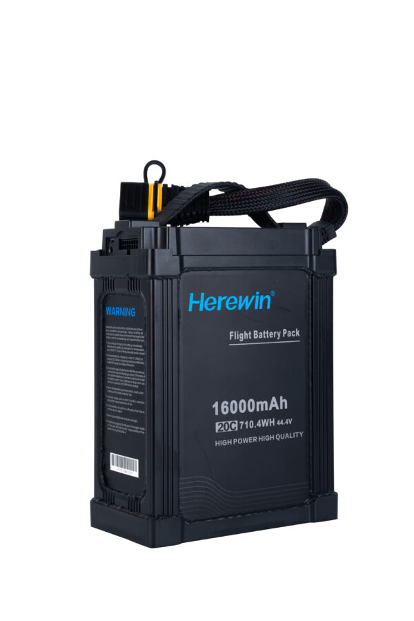 Herewin 12S 44.4V 16000mAh Smart-5P LiPo Battery Pack for Drones Battery