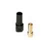Amass XT150 Gold Plated Male Connector – 1 Pc Black – XT150-M.G.B