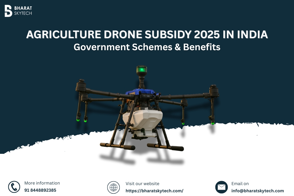 Government Policies for Agriculture Drone Subsidy 2025 in India