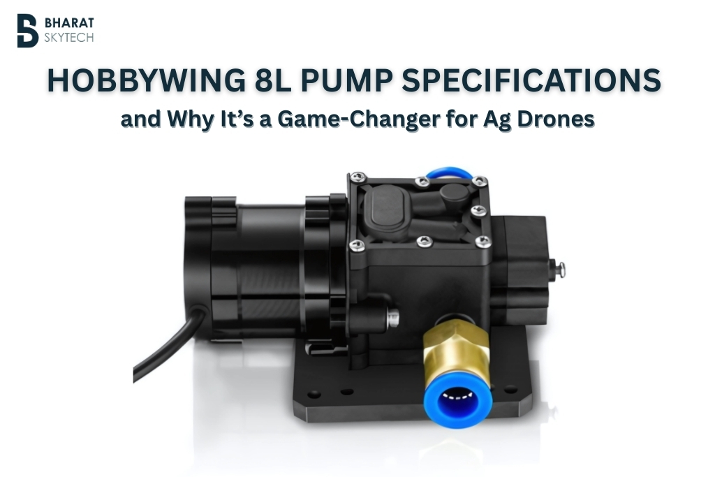 Hobbywing 8L Spray Pump for Ag Drones: Specs & Why It’s a Game-Changer
