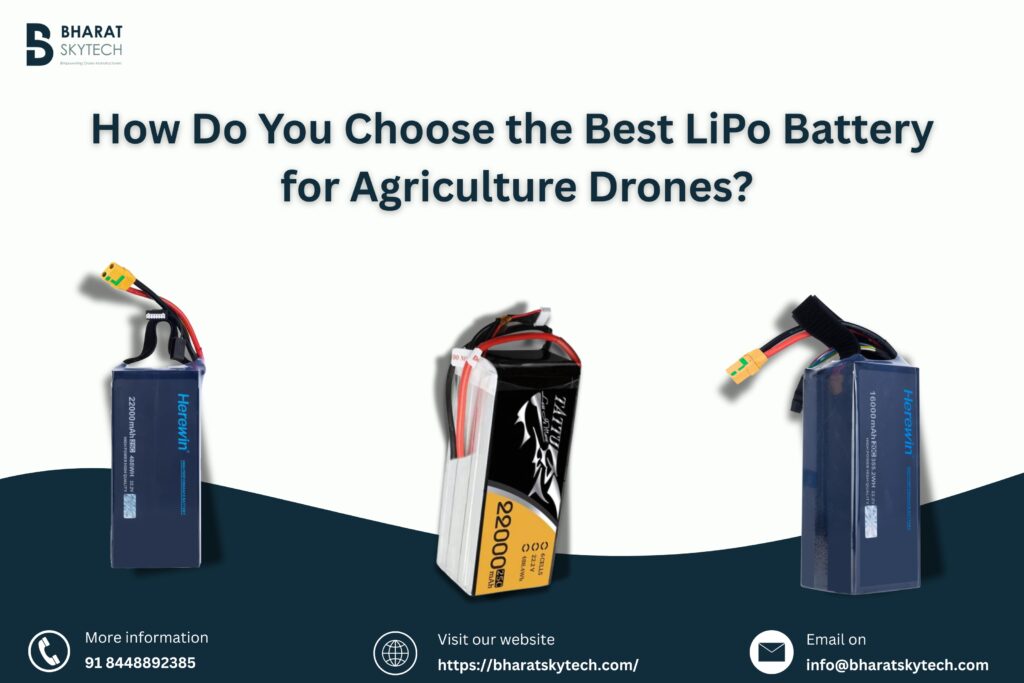 Best LiPo Battery for agriculture drones
