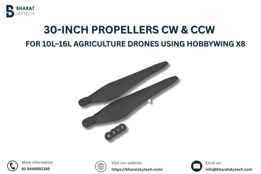 30 Inch Propellers CW & CCW for 10L–16L Agriculture Drones Using Hobbywing X8