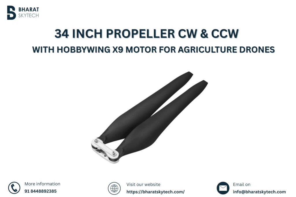 34 Inch Propeller CW & CCW with Hobbywing X9 Motor for Agriculture Drones