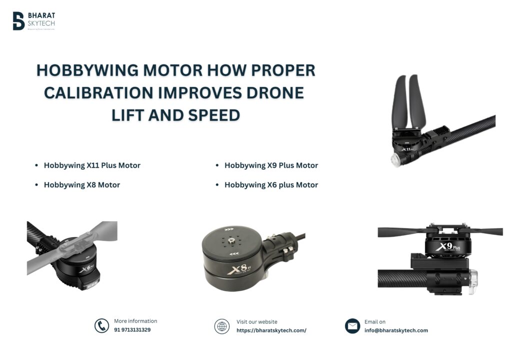 Hobbywing Motor How Proper Calibration Improves Drone Lift and Speed