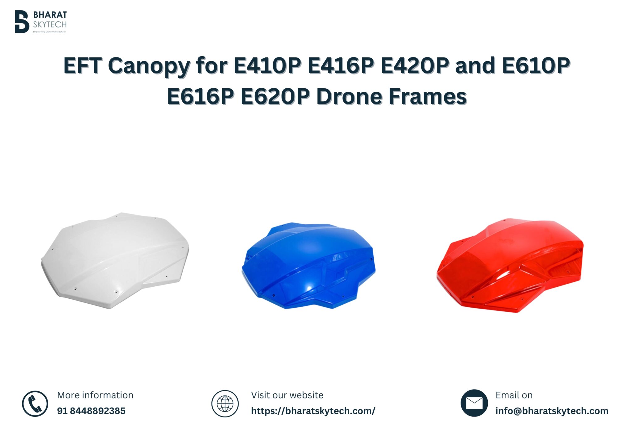EFT Canopy for E410P , E610P & E616P E620P Drone Frames