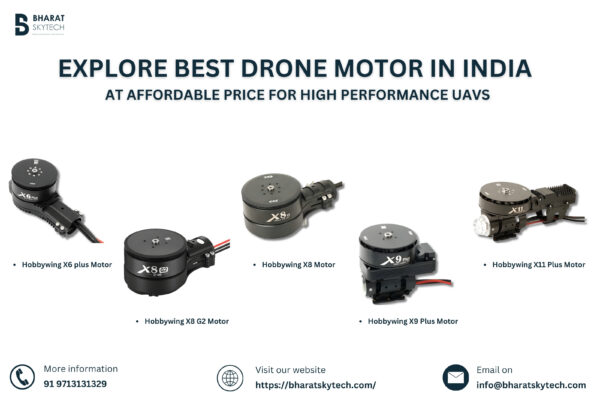 Explore Drone Motor at Best Price in India - Bharat Skytech
