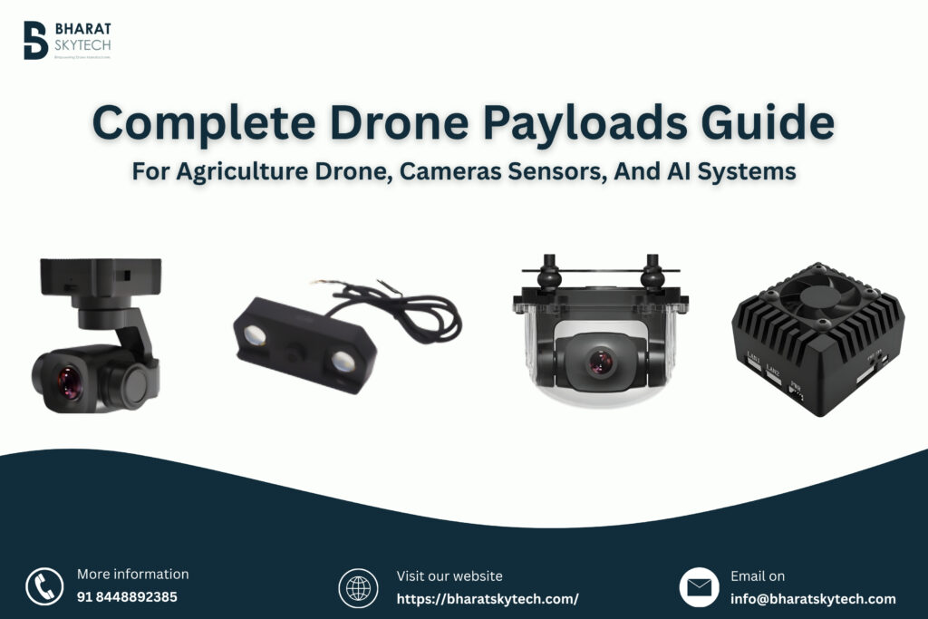 Complete Drone Payloads Guide for Agriculture Drone Cameras Sensors and AI Systems