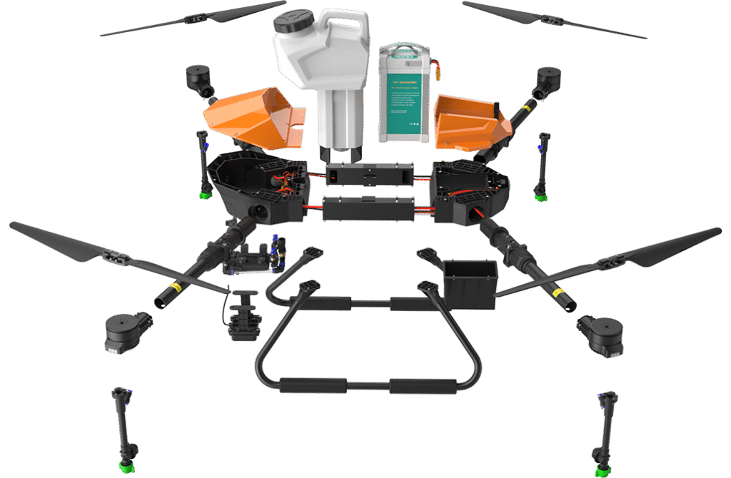 G06 agriculture drone frame parts