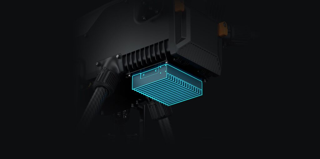 x950 drone frame rear mount