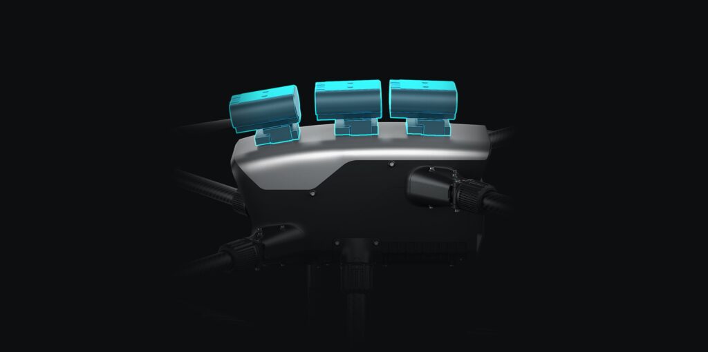 x950 drone frame top mount