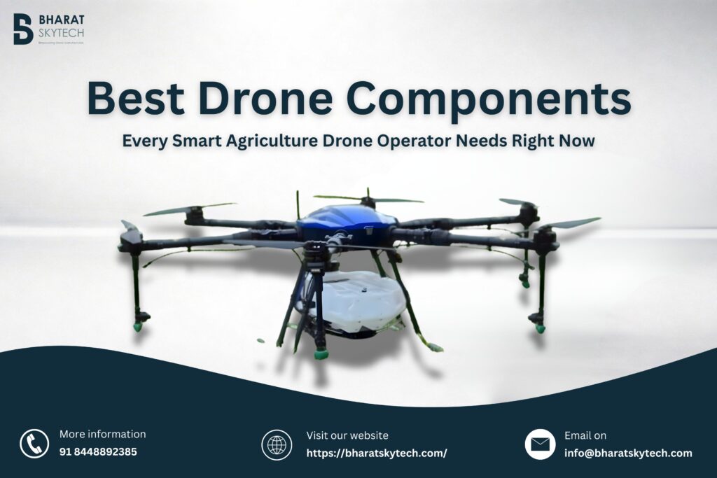 Best Drone Components Every Smart Agriculture Drone Operator Needs Right Now