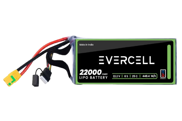 Evercell 22V 22Ah Lipo Power Battery