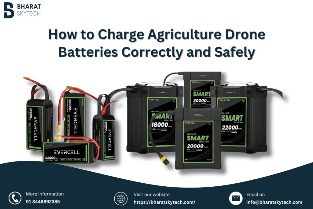 How to Charge Agriculture Drone Batteries Correctly and Safely