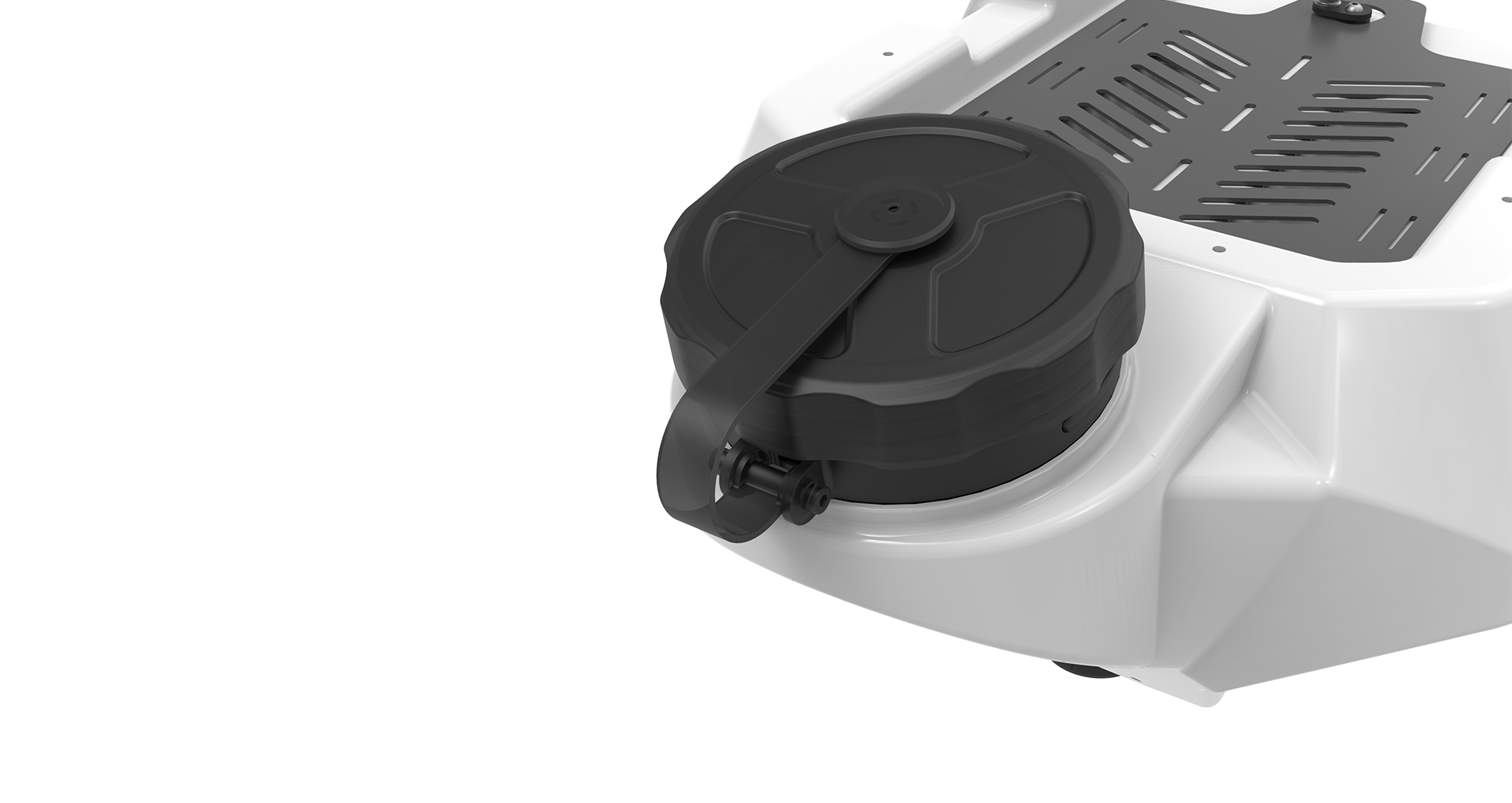 Enlarged tank inlet