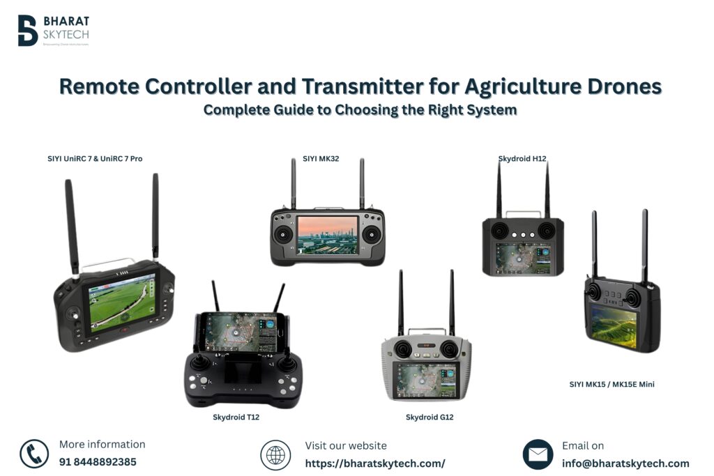 Remote Controller and Transmitter for Agriculture Drones: Complete Guide to Choosing the Right UAV Control System