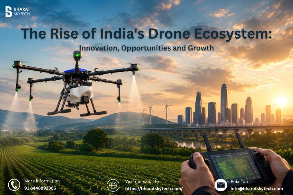 The Rise of India’s Drone Ecosystem: Innovation, Opportunities and Growth