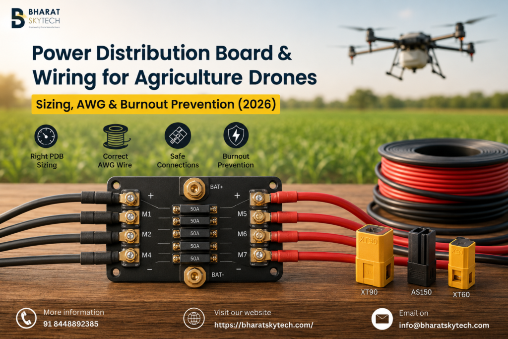 power distribution board for agriculture drones