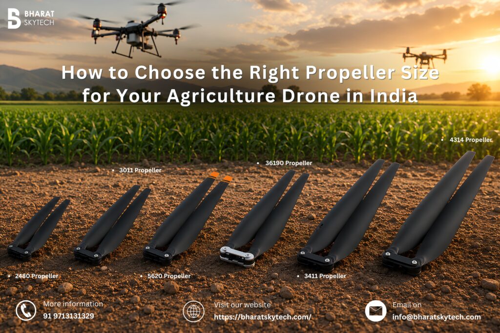 Right Propeller Size for Your Agriculture Drone