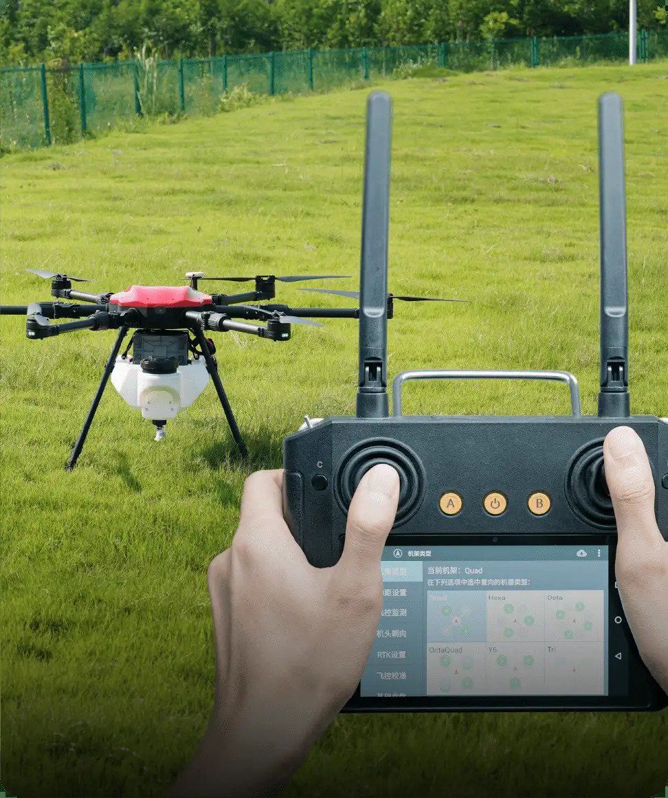 Adjust motor parameters via remote controller