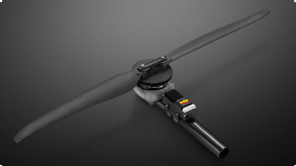 Hobbywing X9 Plus G2L with MFP 43x14 folding propeller