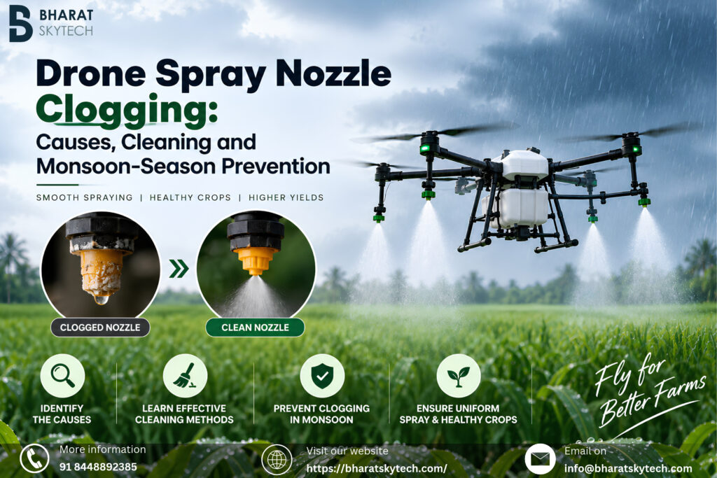 Drone Spray Nozzle Clogging