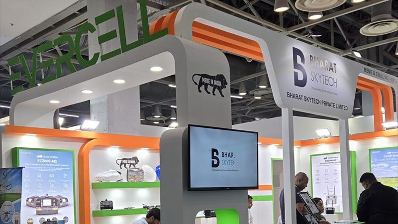 Bharat Skytech at Battery Asia Expo, Greater Noida