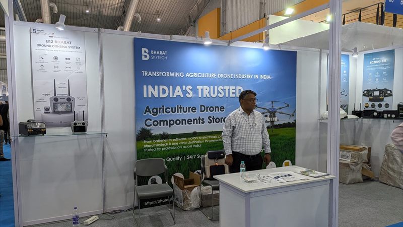 Bharat Skytech at Drone Expo, Bangalore